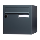 Boîte aux lettres normalisée 2 portes RENZ Essentiel acier gris brillant - RENZ - LEROY MERLIN à Niort Boîte aux lettres normalisée 2 portes RENZ Essentiel acier gris brillant - RENZ en promo chez LEROY MERLIN Niort à 44,90 €