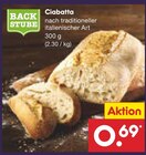 Ciabatta von Backstube im aktuellen Netto Marken-Discount Prospekt für 0,69 €