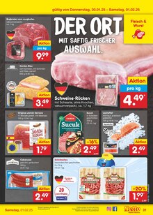 Wurst im Netto Marken-Discount Prospekt "Aktuelle Angebote" mit 56 Seiten (Reutlingen)