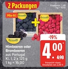 Himbeeren oder Brombeeren für 4,00 € bei EDEKA im Angebot Himbeeren oder Brombeeren im aktuellen EDEKA Prospekt