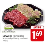 EDEKA Göcklingen - Schweine-Filetspieße Angebot im Prospekt Schweine-Filetspieße bei EDEKA im Göcklingen Prospekt für 1,69 €