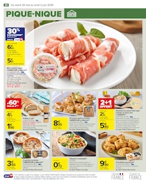 Prix et réduction Taboulé À L'orientale dans le prospectus Carrefour en cours Offre Taboulé À L'orientale dans le catalogue Carrefour du moment à la page 22