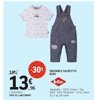 Ensemble Salopette Bébé - LEE COOPER à 13,96 € dans le catalogue E.Leclerc