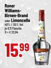Aktuelles Williams-Birnen-Brand Angebot bei Trinkgut in Regensburg ab 15,99 €