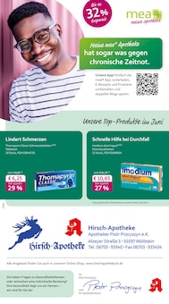 Aktueller mea - meine apotheke Prospekt "Unsere Juni-Angebote" für Wöllstein Aktueller mea - meine apotheke Prospekt für Wöllstein mit Seiten