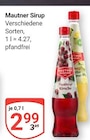 Sirup im Angebot bei GLOBUS in Kerpen Sirup Angebote von Mautner bei GLOBUS Kerpen für 2,99 €
