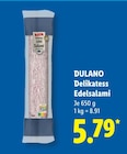 Lidl - Delikatess Edelsalami Angebot im Prospekt Delikatess Edelsalami bei Lidl im Prospekt "" für 5,79 €