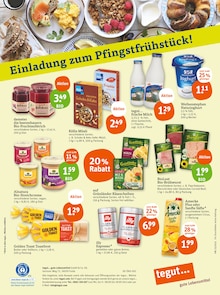 Milch im aktuellen tegut Prospekt (Kassel) Milch im tegut Prospekt "tegut… gute Lebensmittel" mit 27 Seiten (Kassel)