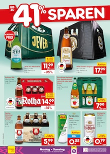 Bier im aktuellen Netto Marken-Discount Prospekt (Aalen) Bier im Netto Marken-Discount Prospekt "Aktuelle Angebote" mit 70 Seiten (Aalen)