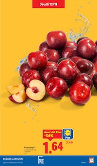 Promotion Fleurs dans le prospectus Lidl, valable du 13/11/2025 au 19/11/2025 Promo Fleurs dans le catalogue Lidl du moment à la page 5