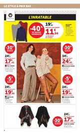 Prospectus Super U "Le Style à prix bas" en cours à Toulouse, Page 4 Catalogue Super U en cours à Toulouse, "Le Style à prix bas", Page 4