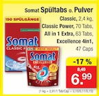 Aktuelles Spültabs o. Pulver Angebot bei Zimmermann in Hannover ab 6,99 €