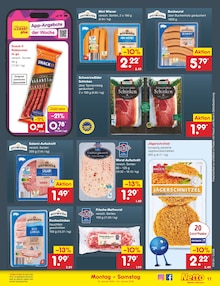 Fleisch im Netto Marken-Discount Prospekt "Aktuelle Angebote" mit 60 Seiten (Halle (Saale))