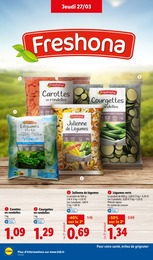 Offre Légumes surgelés dans le catalogue Lidl du moment à la page 10