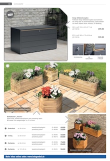 Blumentopf im Holzmarkt Goebel GmbH Prospekt "GartenWelten 2026" mit 36 Seiten (Düsseldorf)