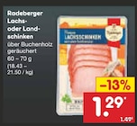 Lachs- oder Landschinken im Angebot bei Netto Marken-Discount in Halberstadt Lachs- oder Landschinken Angebote von Radeberger bei Netto Marken-Discount Halberstadt für 1,29 €
