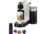 Nespresso im MediaMarkt Saturn Prospekt Nespresso CitiZ & milk EN267.WAE, stylisch schlankes Design auch für hohe Gläser, inklusive Milchaufschäumer, einfache Bedienung, Kapselmaschine Weiß von DELONGHI im aktuellen MediaMarkt Saturn Prospekt für 172,99 €