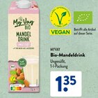 Bio-Mandeldrink von MYVAY im aktuellen ALDI SÜD Prospekt