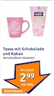 Tasse mit Schokolade und Kakao Angebote bei Action Bayreuth für 2,99 €