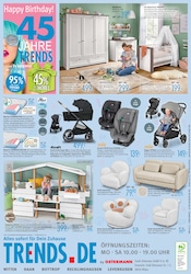 Aktueller Trends Prospekt mit Babyzimmer, "45 Jahre TRENDS - …und Du bekommst die Geschenke!", Seite 8