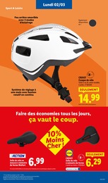 Offre Selle Vélo dans le catalogue Lidl du moment à la page 57