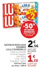 Promo Gâteaux Moelleux Fourrés Lulu L'Ourson à 1,28 € dans le catalogue U Express à Alès