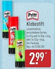 Klebestift 2x22g und 1x20g im Angebot bei ALDI Nord in Siegen Klebestift 2x22g und 1x20g Angebote von Pritt bei ALDI Nord Siegen für 2,99 €