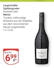 Spätburgunder Feinherb von Lergenmüller für 6,99 € bei GLOBUS im Angebot Spätburgunder Feinherb von Lergenmüller im aktuellen GLOBUS Prospekt