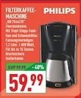 Filterkaffeemaschine Angebote von Philips bei Marktkauf Düsseldorf für 59,99 €