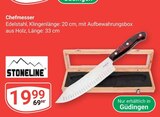Chefmesser im Angebot bei GLOBUS in St. Ingbert Chefmesser Angebote von Stoneline bei GLOBUS St. Ingbert für 19,99 €