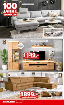 Ledersofa Angebot im aktuellen Segmüller Prospekt auf Seite 8
