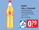Aktuelles Sinalco Angebot bei famila Nordost in Neustadt (Rübenberge) ab 0,79 €