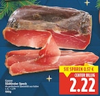 Südtiroler Speck von Gasser im aktuellen E center Prospekt