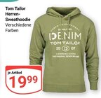 Herren-Sweathoodie im Angebot bei GLOBUS in Erfurt Herren-Sweathoodie Angebote von Tom Tailor bei GLOBUS Erfurt für 19,99 €