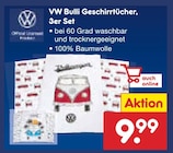 VW Bulli Geschirrtücher im Netto Marken-Discount Prospekt VW Bulli Geschirrtücher im aktuellen Netto Marken-Discount Prospekt für 9,99 €