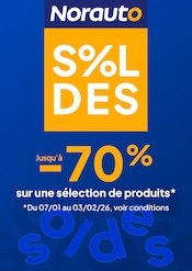 Promos Rénovation dans le catalogue "SOLDES" de Norauto à la page 1 Promos Rénovation dans le catalogue "SOLDES" de Norauto à la page 1