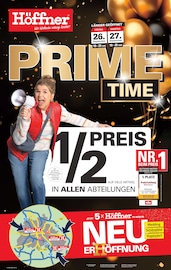 Aktueller Höffner Möbel & Einrichtung Prospekt in Königs Wusterhausen und Umgebung, "150 JAHRE POLSTER POWER" mit 4 Seiten, 24.09.2025 - 30.09.2025
