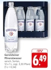 Mineralwasser Angebote von Gerolsteiner bei EDEKA Mannheim für 6,49 €