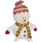 Bonhomme de neige avec bonnet et écharpe - Carrefour Bonhomme de neige avec bonnet et écharpe à 8,99 € dans le catalogue Carrefour