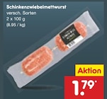 Schinkenzwiebelmettwurst Angebote bei Netto Marken-Discount Arnsberg für 1,79 €