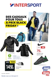Chaussures Angebote im Prospekt "DES CADEAUX POUR TOUS À PRIX BLACK FRIDAY !" von Intersport auf Seite 1