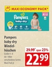 famila Nordost Pinneberg - Pampers baby-dry Windelhöschen Angebot im Prospekt Pampers baby-dry Windelhöschen bei famila Nordost im Pinneberg Prospekt für 22,99 €