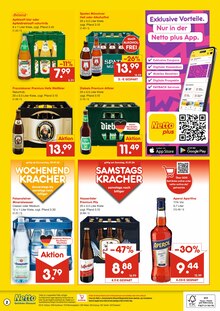 Saft im Netto Marken-Discount Prospekt "DER ORT, AN DEM DU IMMER AUSGEZEICHNETE PREISE FINDEST." mit 2 Seiten (Mönchengladbach)