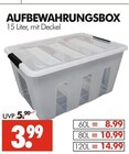 AUFBEWAHRUNGSBOX im Angebot bei Wreesmann in Cottbus AUFBEWAHRUNGSBOX Angebote bei Wreesmann Cottbus für 3,99 €
