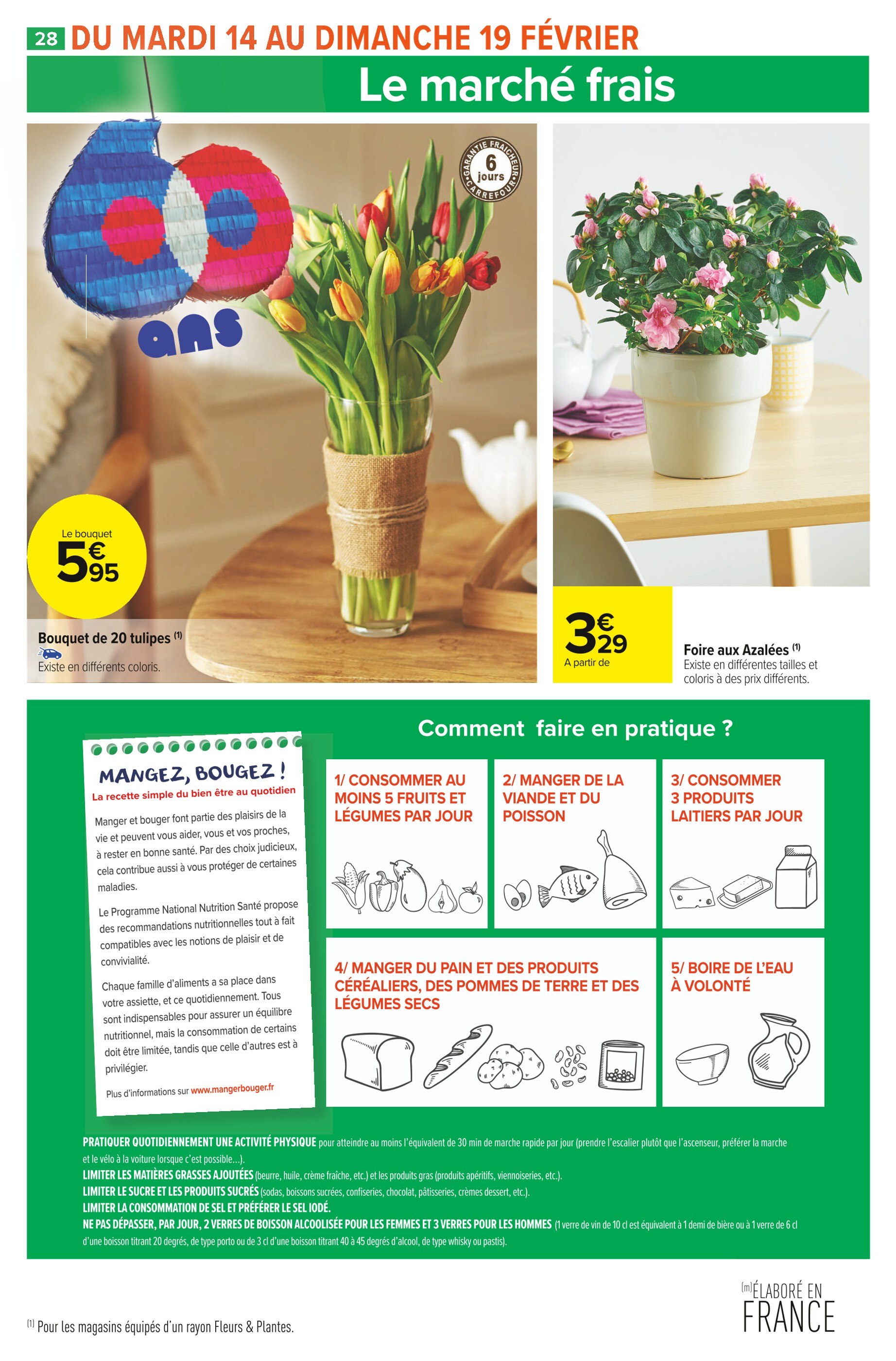 Bouquet De Fleurs Carrefour Market ᐅ Promos et prix dans le catalogue de la  semaine
