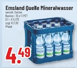 Mineralwasser bei Trinkgut im Xanten Prospekt für 4,49 €