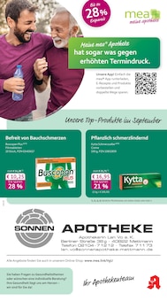 Aktueller mea - meine apotheke Prospekt "Unsere September-Angebote" Seite 1 von 4 Seiten für Wülfrath