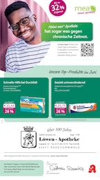 Apotheken Prospekt von mea - meine apotheke Radevormwald mea - meine apotheke Prospekt: "Unsere Juni-Angebote", 4 Seiten, 01.06.2026 - 30.06.2026