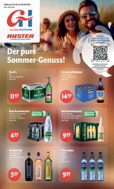 Aktueller Huster Getränkemärkte Prospekt in Neukirchen und Umgebung, "Aktuelle Angebote" mit 8 Seiten, 04.08.2025 - 09.08.2025
