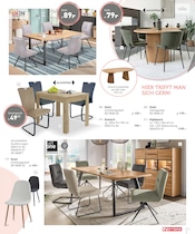 Esstisch im Möbel Martin Prospekt in Mainz Aktueller Möbel Martin Prospekt mit Esstisch, "PREISWERTER. SCHNELLER. WOHNEN.", Seite 3